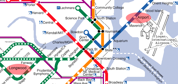 Close up T Map
